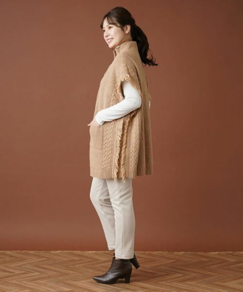 Leilian / レリアン テーラードジャケット | ハイネックニットベスト | 詳細2