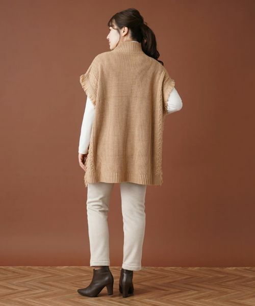 Leilian / レリアン テーラードジャケット | ハイネックニットベスト | 詳細3