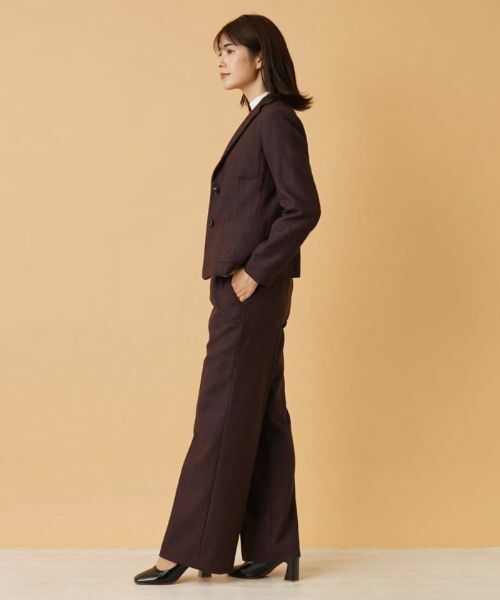 Leilian / レリアン テーラードジャケット | ヘリンボーンテーラードジャケット | 詳細2