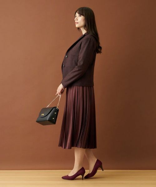 Leilian / レリアン テーラードジャケット | ヘリンボーンテーラードジャケット | 詳細20