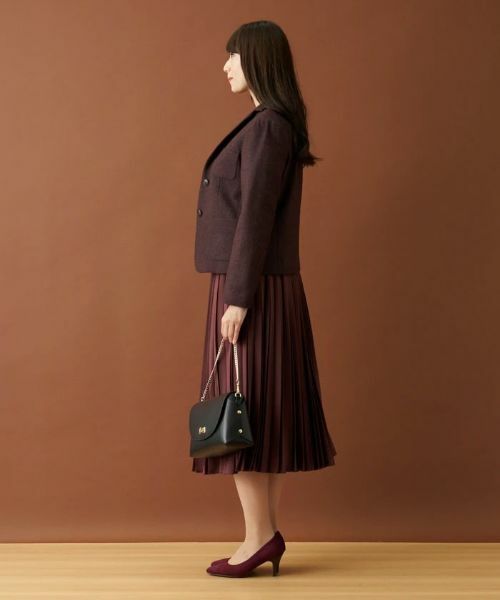 Leilian / レリアン テーラードジャケット | ヘリンボーンテーラードジャケット | 詳細21