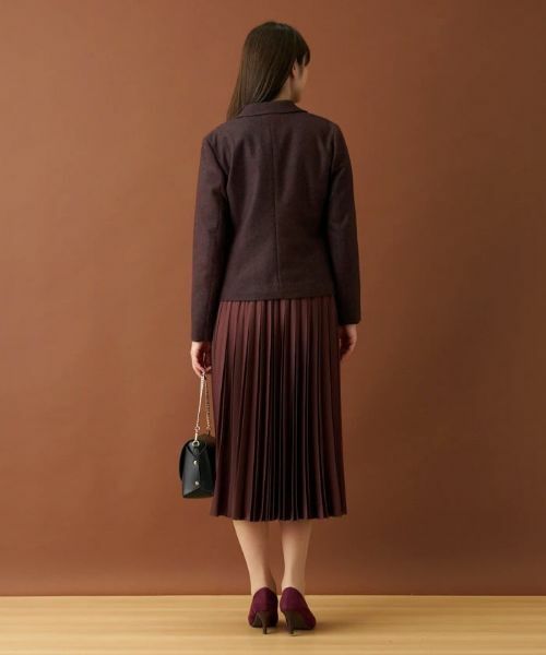 Leilian / レリアン テーラードジャケット | ヘリンボーンテーラードジャケット | 詳細22