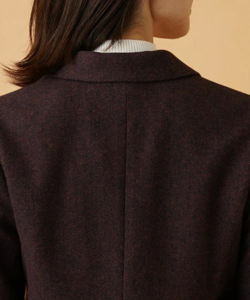 Leilian / レリアン テーラードジャケット | ヘリンボーンテーラードジャケット | 詳細8