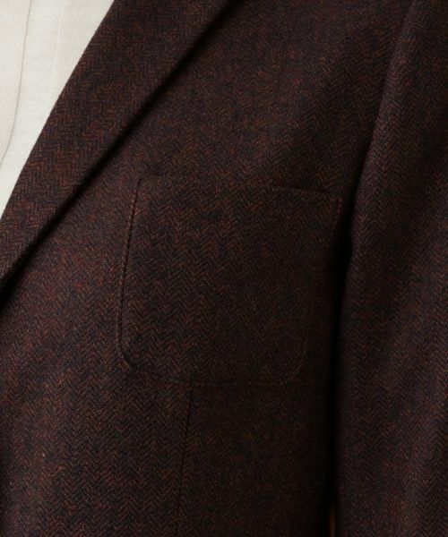 Leilian / レリアン テーラードジャケット | ヘリンボーンテーラードジャケット | 詳細9