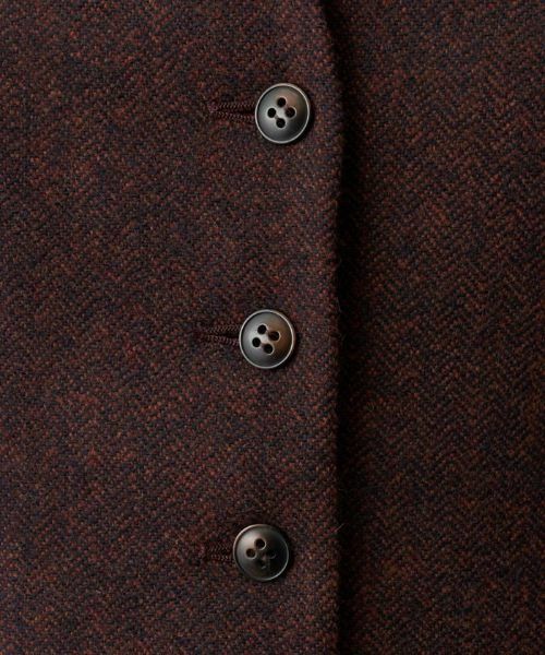 Leilian / レリアン テーラードジャケット | ヘリンボーンベスト | 詳細30