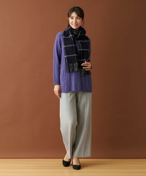 Leilian / レリアン その他パンツ | センタープレスワイドパンツ | 詳細12