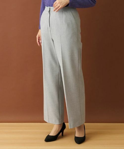 Leilian / レリアン その他パンツ | センタープレスワイドパンツ | 詳細14