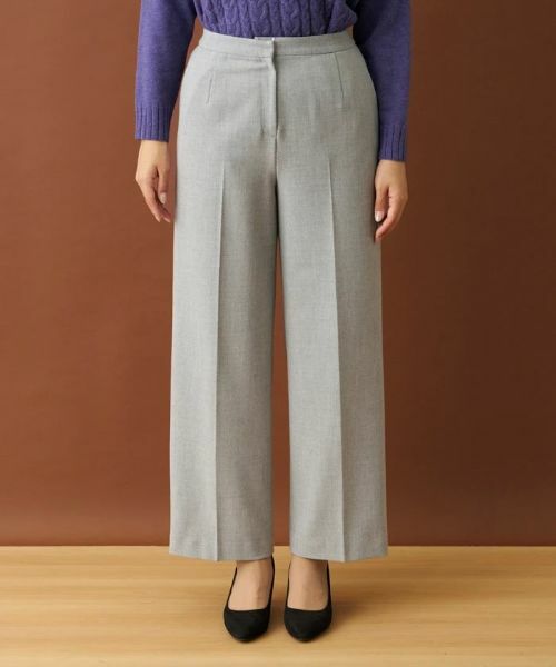 Leilian / レリアン その他パンツ | センタープレスワイドパンツ | 詳細17