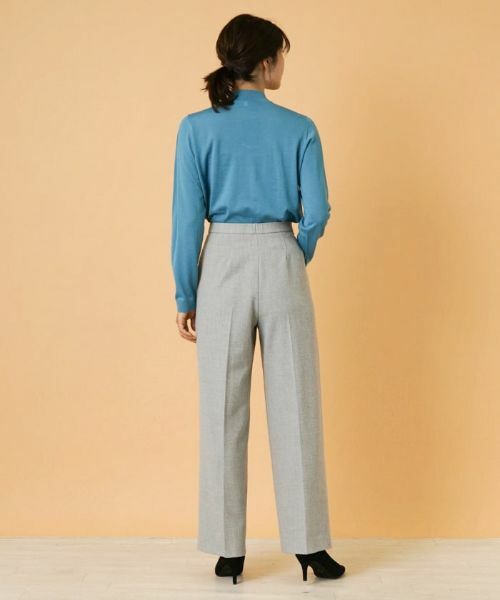 Leilian / レリアン その他パンツ | センタープレスワイドパンツ | 詳細3