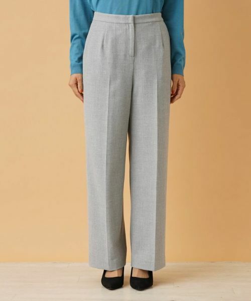 Leilian / レリアン その他パンツ | センタープレスワイドパンツ | 詳細4