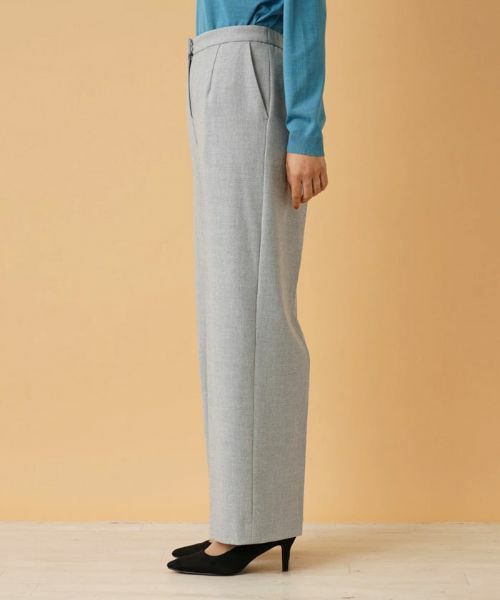 Leilian / レリアン その他パンツ | センタープレスワイドパンツ | 詳細5