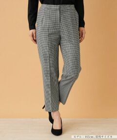 Leilian / レリアン その他パンツ | シェパードチェッククロップドパンツ