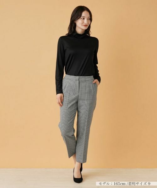 Leilian / レリアン その他パンツ | シェパードチェッククロップドパンツ | 詳細1