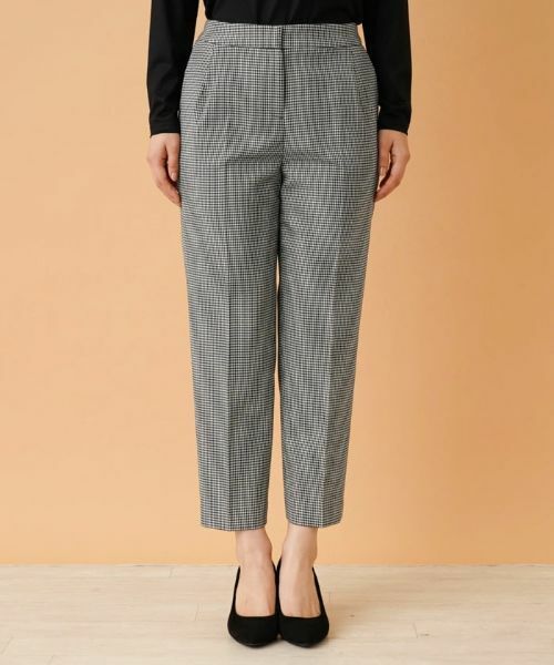 Leilian / レリアン その他パンツ | シェパードチェッククロップドパンツ | 詳細4