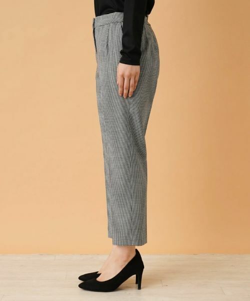 Leilian / レリアン その他パンツ | シェパードチェッククロップドパンツ | 詳細5