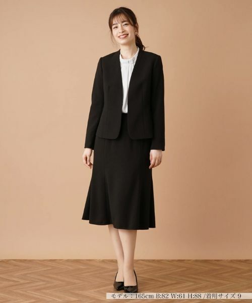 Leilian / レリアン テーラードジャケット | ノーカラージャケット | 詳細1