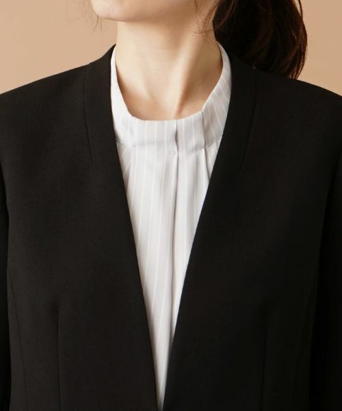 Leilian / レリアン テーラードジャケット | ノーカラージャケット | 詳細7