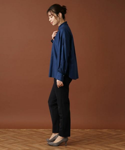 Leilian / レリアン シャツ・ブラウス | フリルカラーブラウス | 詳細15