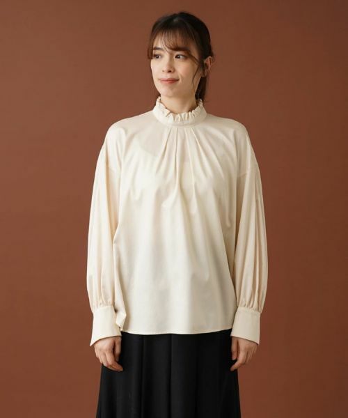 Leilian / レリアン シャツ・ブラウス | フリルカラーブラウス | 詳細5