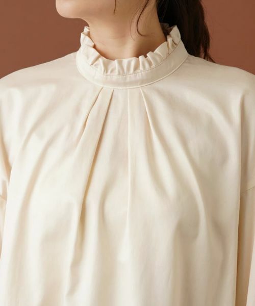 Leilian / レリアン シャツ・ブラウス | フリルカラーブラウス | 詳細8