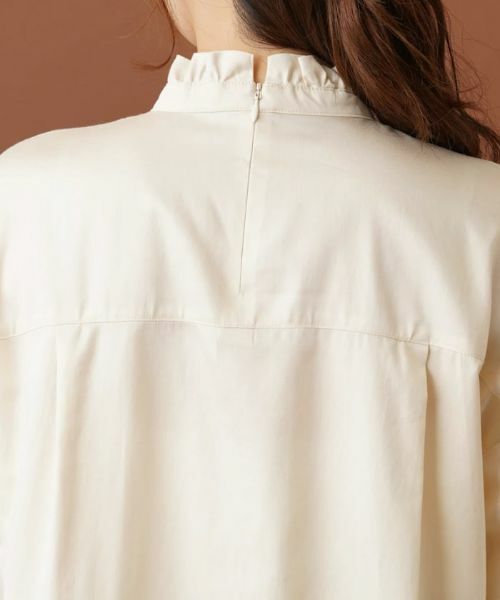 Leilian / レリアン シャツ・ブラウス | フリルカラーブラウス | 詳細9