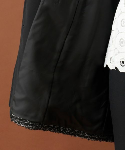 Leilian / レリアン テーラードジャケット | ファンシーツイードジレ | 詳細10