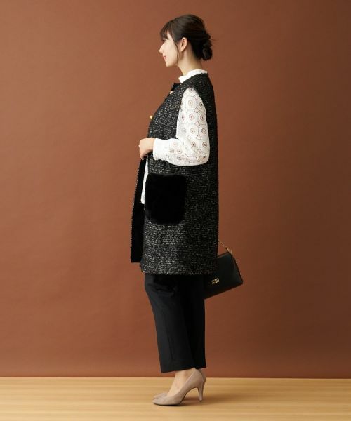 Leilian / レリアン テーラードジャケット | ファンシーツイードジレ | 詳細14