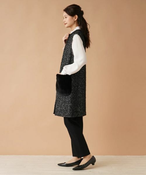 Leilian / レリアン テーラードジャケット | ファンシーツイードジレ | 詳細19