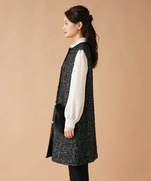 Leilian / レリアン テーラードジャケット | ファンシーツイードジレ | 詳細22