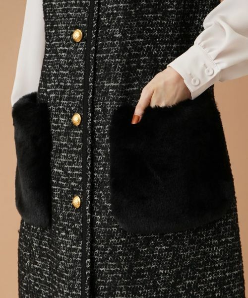 Leilian / レリアン テーラードジャケット | ファンシーツイードジレ | 詳細27