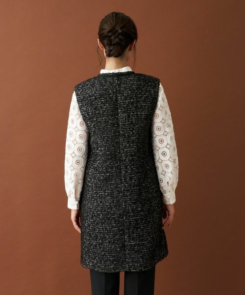 Leilian / レリアン テーラードジャケット | ファンシーツイードジレ | 詳細6