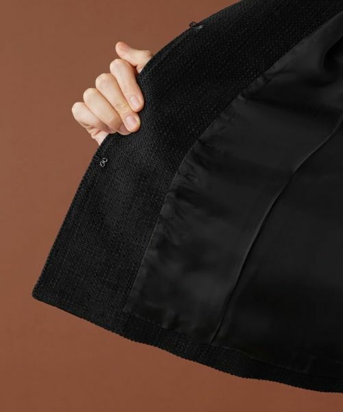 Leilian / レリアン テーラードジャケット | ツイードノーカラージャケット【セレモニー】 | 詳細11