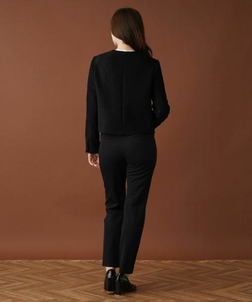 Leilian / レリアン テーラードジャケット | ツイードノーカラージャケット【セレモニー】 | 詳細3