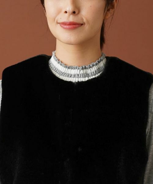 Leilian / レリアン テーラードジャケット | 異素材切替ロングジレ【MUSE BY ROCHAS Premiere】 | 詳細7