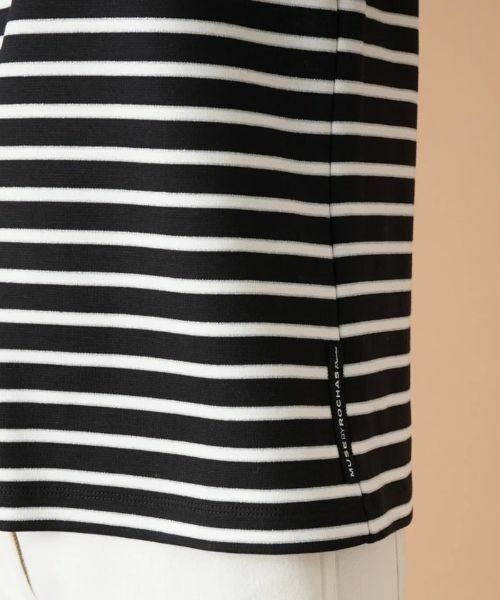 Leilian / レリアン カットソー | ラメボーダーカットソー【MUSE BY ROCHAS Premiere】 | 詳細10