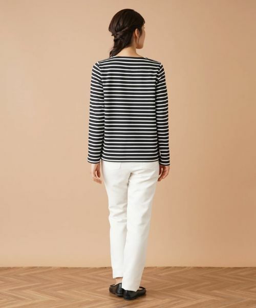 Leilian / レリアン カットソー | ラメボーダーカットソー【MUSE BY ROCHAS Premiere】 | 詳細3