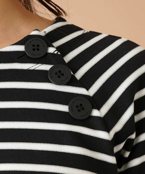 Leilian / レリアン カットソー | ラメボーダーラグランカットソー【MUSE BY ROCHAS Premiere】 | 詳細8