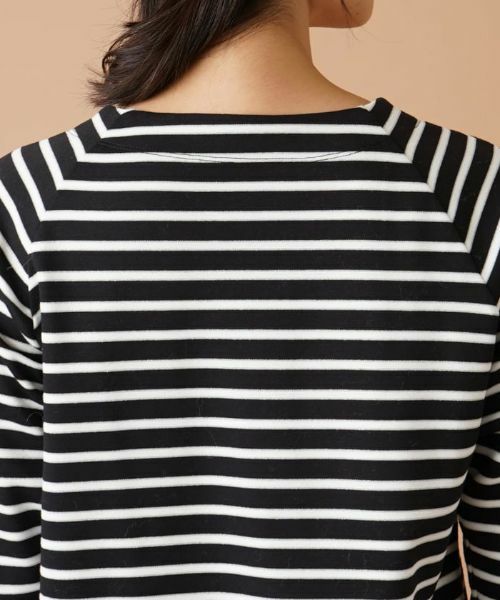 Leilian / レリアン カットソー | ラメボーダーラグランカットソー【MUSE BY ROCHAS Premiere】 | 詳細9