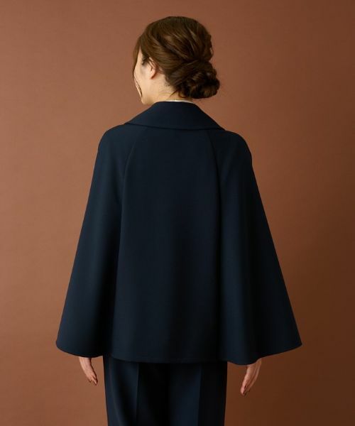 Leilian / レリアン テーラードジャケット | ケープ風ダブルジャケット | 詳細13