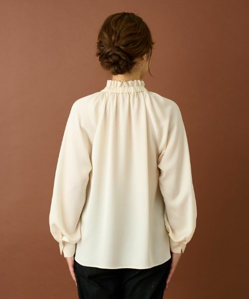 Leilian / レリアン シャツ・ブラウス | リボンフリルブラウス | 詳細4