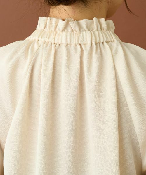 Leilian / レリアン シャツ・ブラウス | リボンフリルブラウス | 詳細6