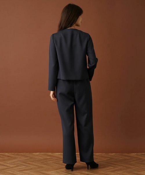 Leilian / レリアン テーラードジャケット | フリルノーカラージャケット | 詳細17