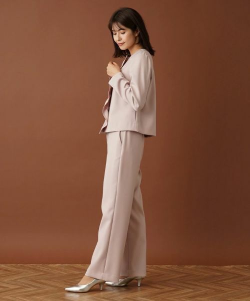 Leilian / レリアン テーラードジャケット | フリルノーカラージャケット | 詳細2