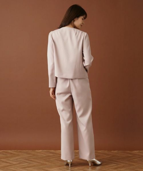 Leilian / レリアン テーラードジャケット | フリルノーカラージャケット | 詳細3