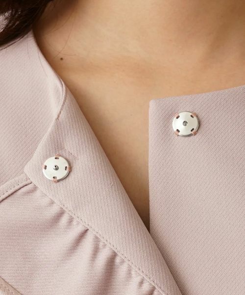 Leilian / レリアン テーラードジャケット | フリルノーカラージャケット | 詳細8