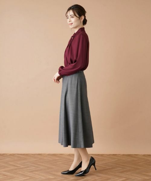 Leilian / レリアン ミニ・ひざ丈スカート | ミモレフレアスカート | 詳細2