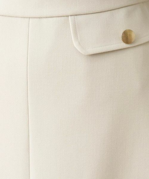 Leilian / レリアン ミニ・ひざ丈スカート | 二重織りフレアスカート | 詳細23