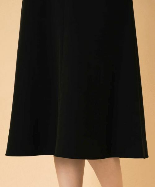 Leilian / レリアン ミニ・ひざ丈スカート | 二重織りフレアスカート | 詳細9