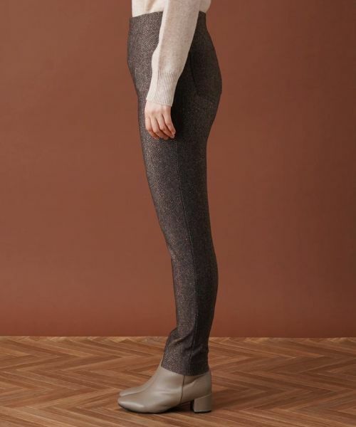 Leilian / レリアン その他パンツ | 【あったか素材】ヘリンボーン柄スキニーパンツ | 詳細5