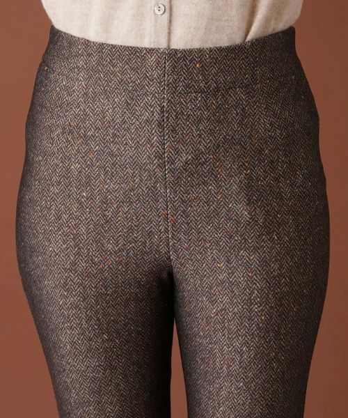 Leilian / レリアン その他パンツ | 【あったか素材】ヘリンボーン柄スキニーパンツ | 詳細7